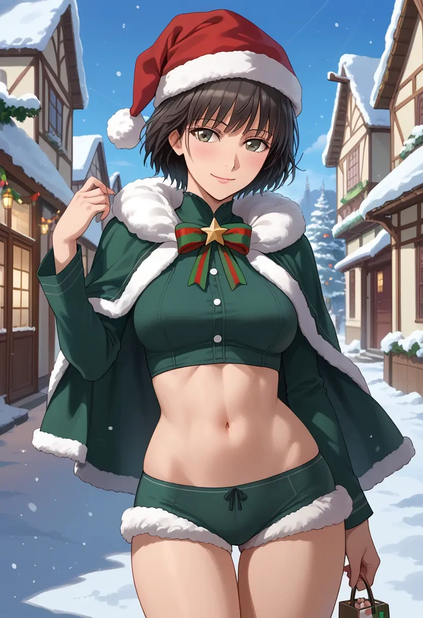 amagami,nanasaki_ai,Christmas,dress  - 