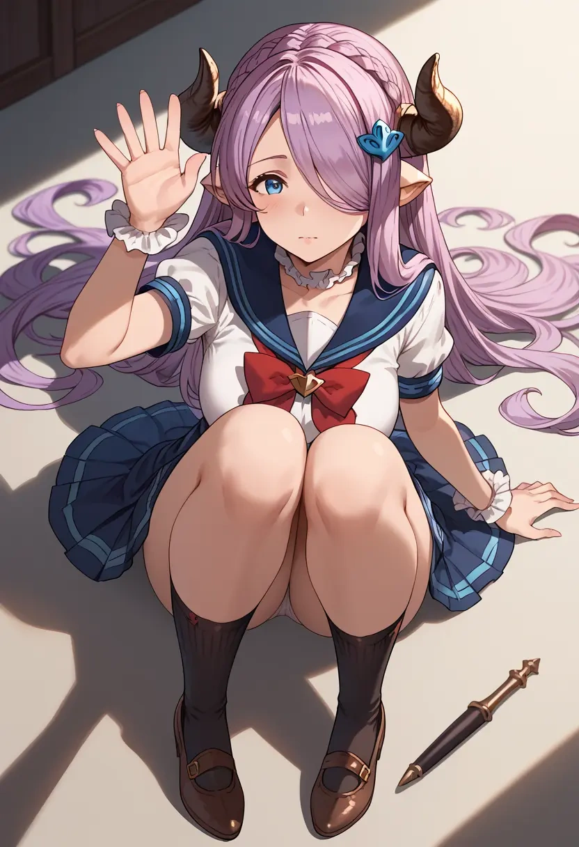 granblue_fantasy,narmaya_(granblue_fantasy),sailor, uniform  - 