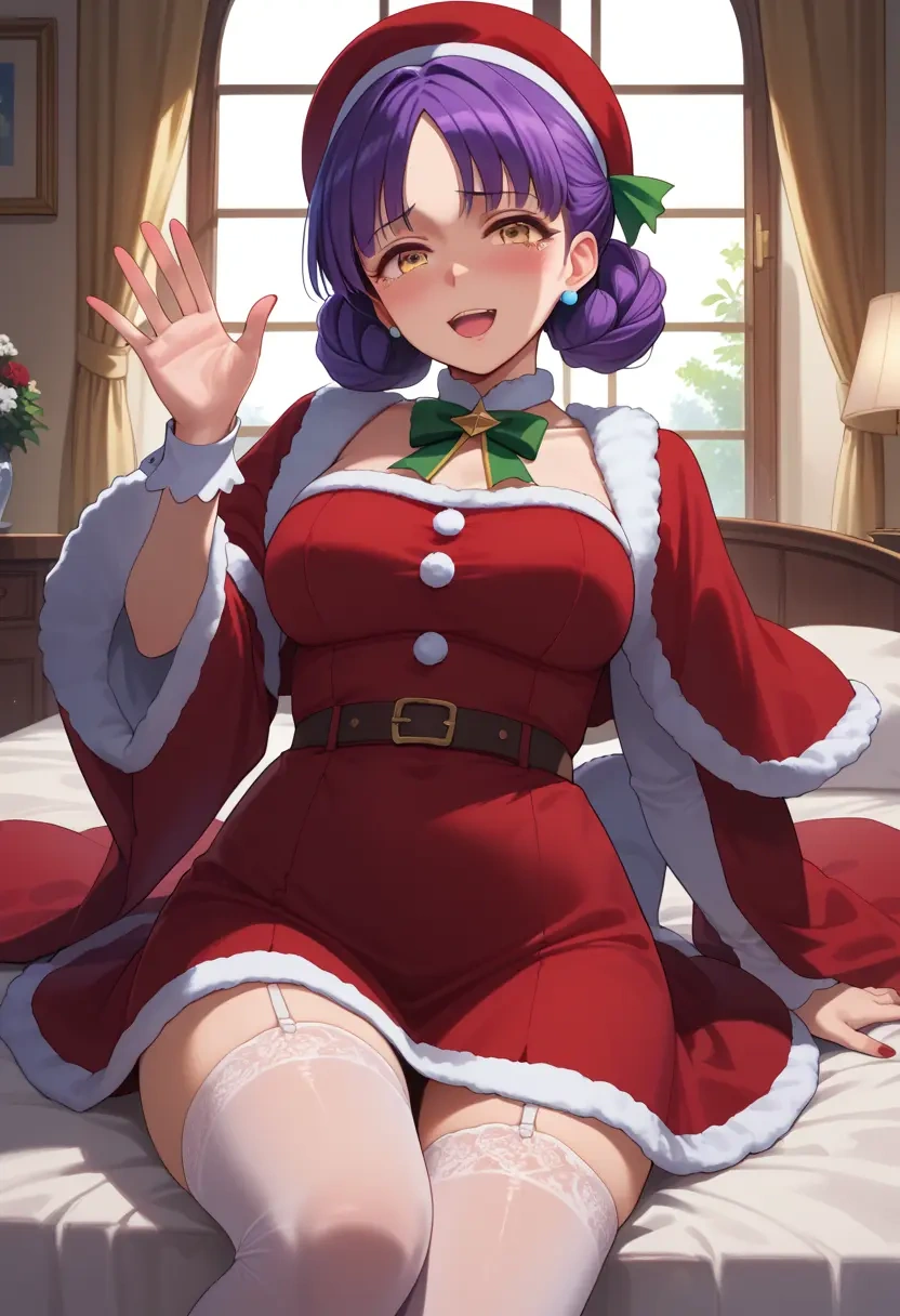 gegege_no_kitarou,nekomusume,Christmas,sexy, stockings,  - 