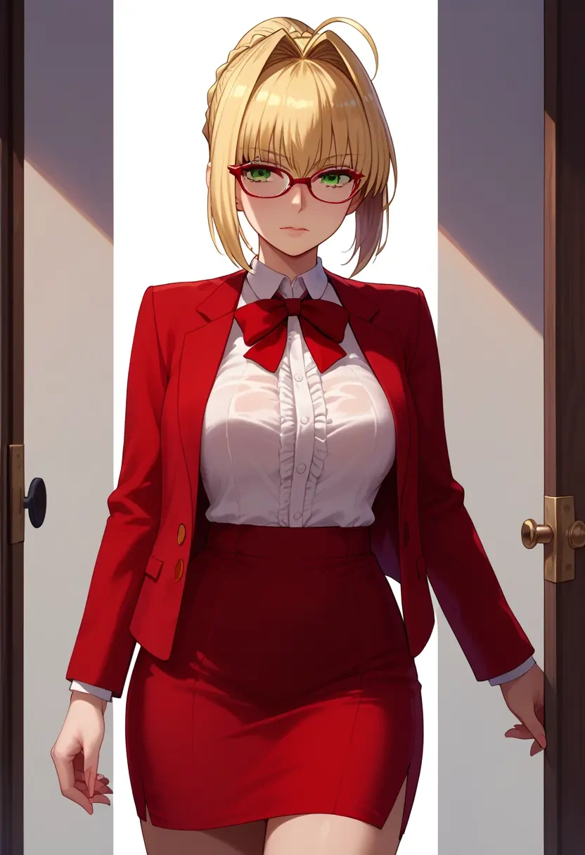 fate_(series),nero_claudius_(fate),OL, glasses,  - 