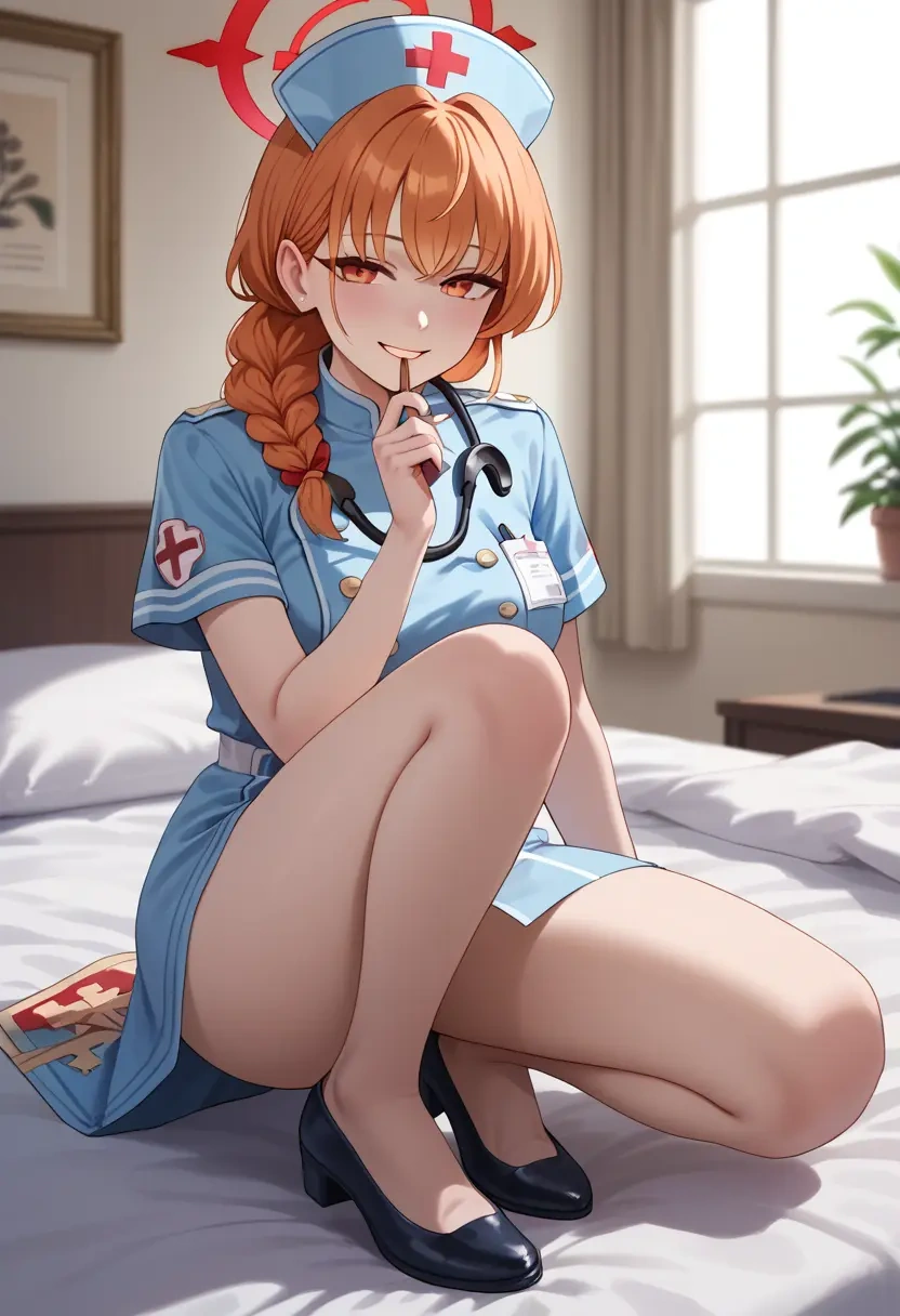 blue_archive,neru_(blue_archive),nurse  - 