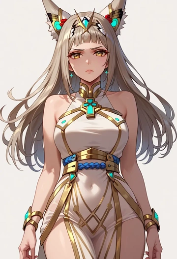 xenoblade_chronicles_(series),nia_(xenoblade),Egyptian  - AI generated anime art