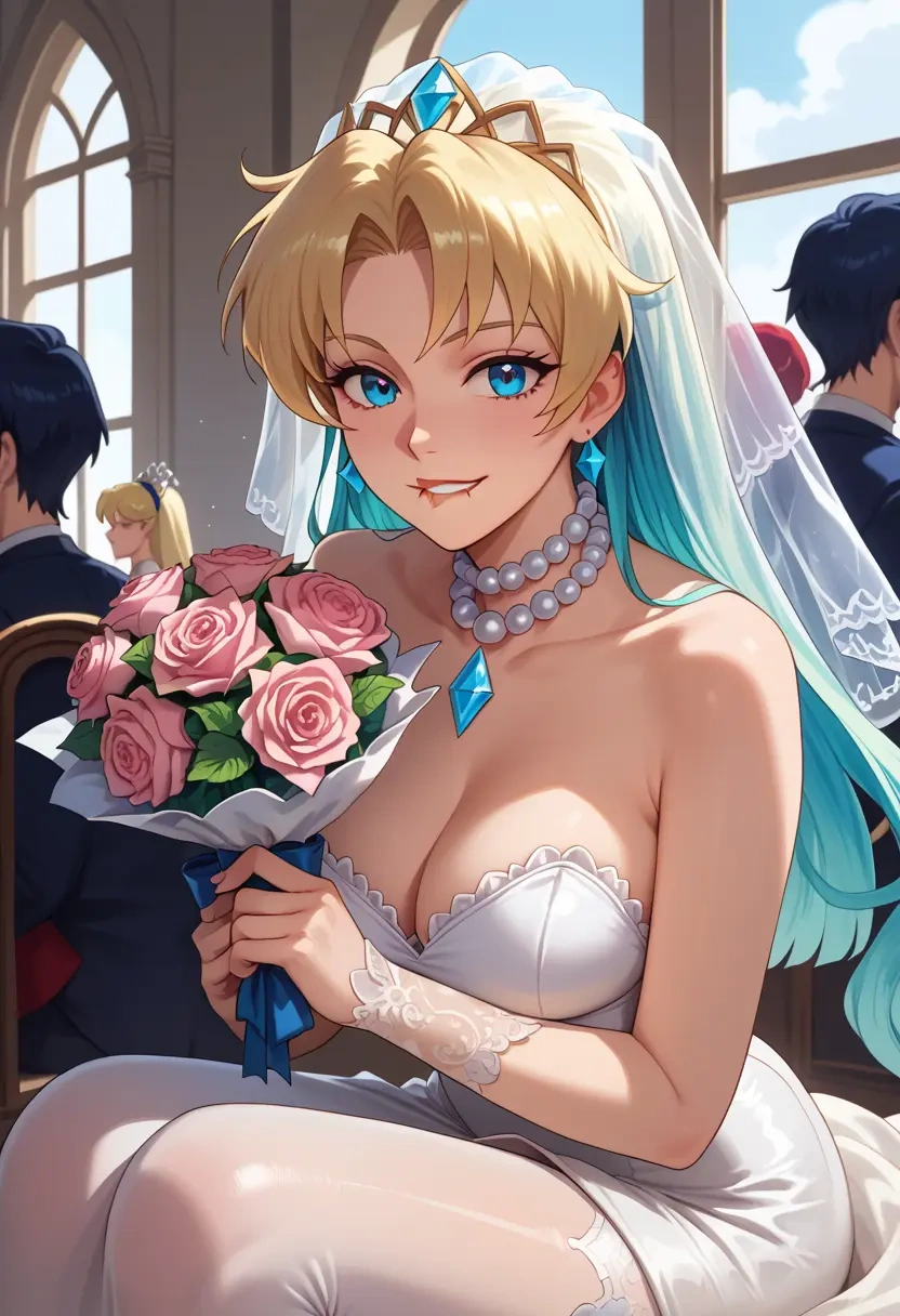 tengen_toppa_gurren_lagann,nia_teppelin,wedding  - 