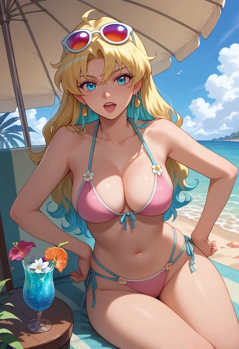 tengen_toppa_gurren_lagann,nia_teppelin,bikini  - 