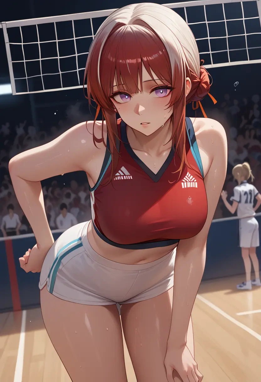 arknights,nian_(arknights),volleyball uniform  - 