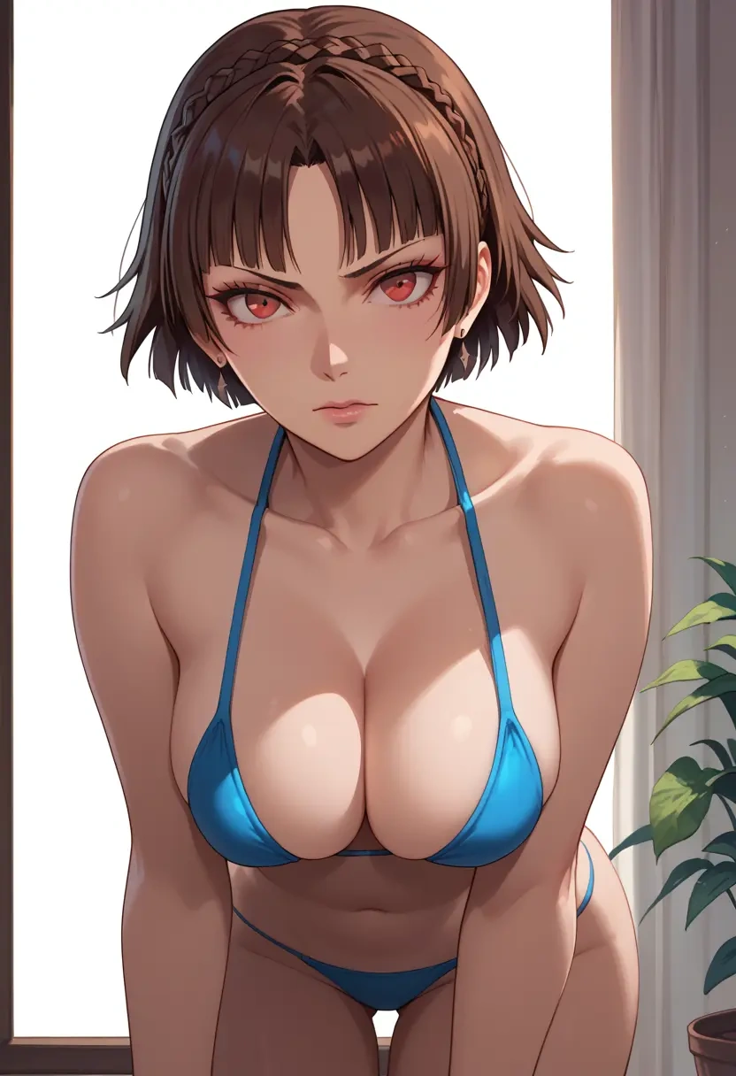 persona,niijima_makoto,bikini  - 