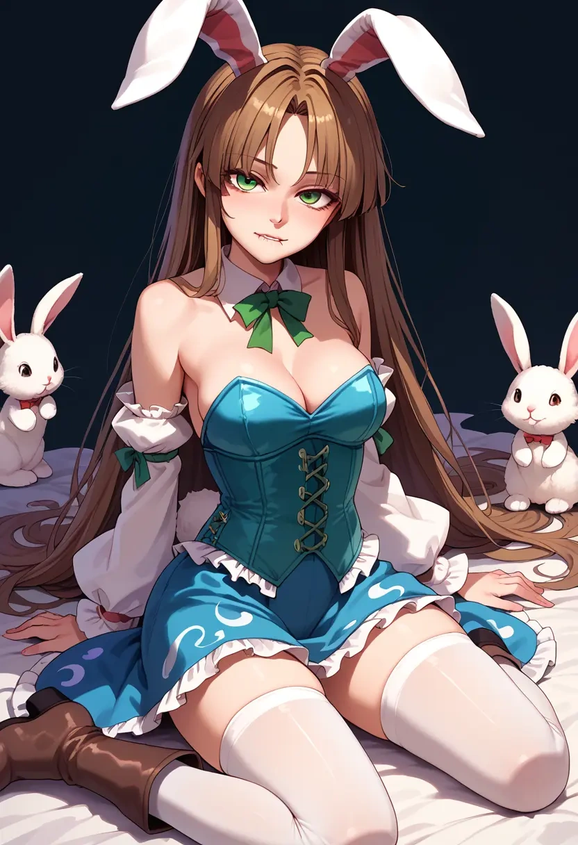 touhou,nishida_satono,bunny girl  - 