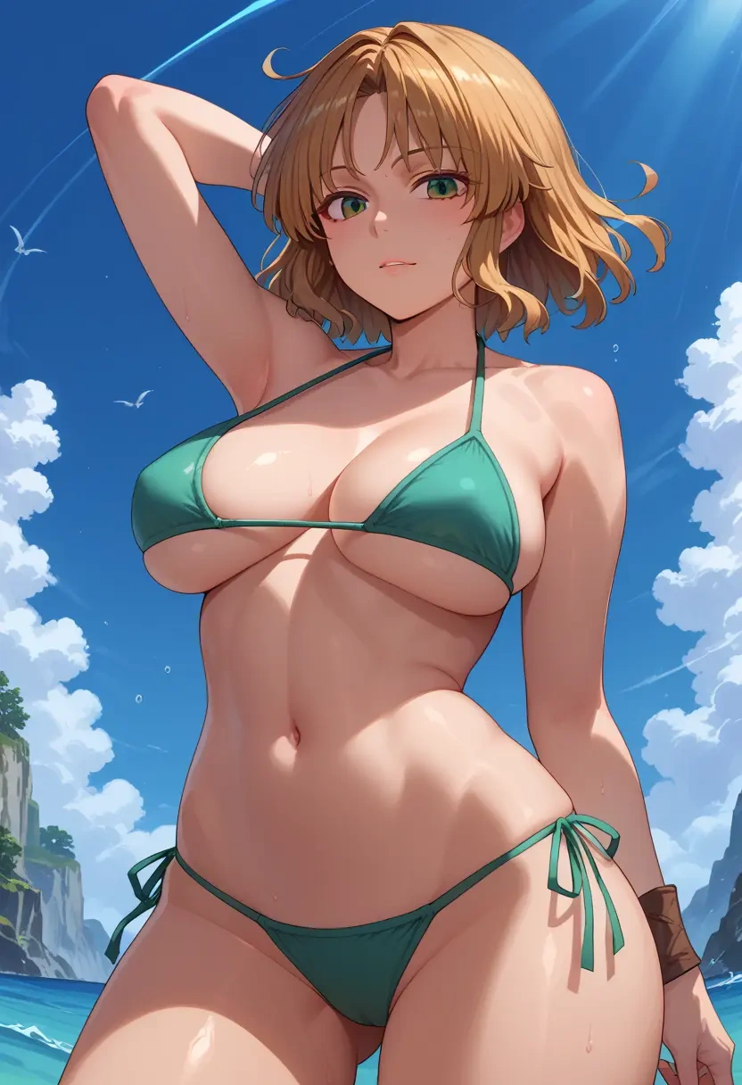 touhou,nishida_satono,bikini  - 