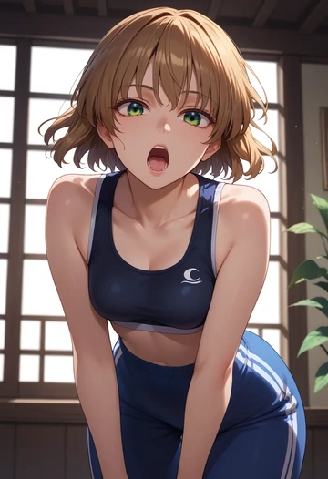 touhou,nishida_satono,athletic,track suit  - AI generated anime art