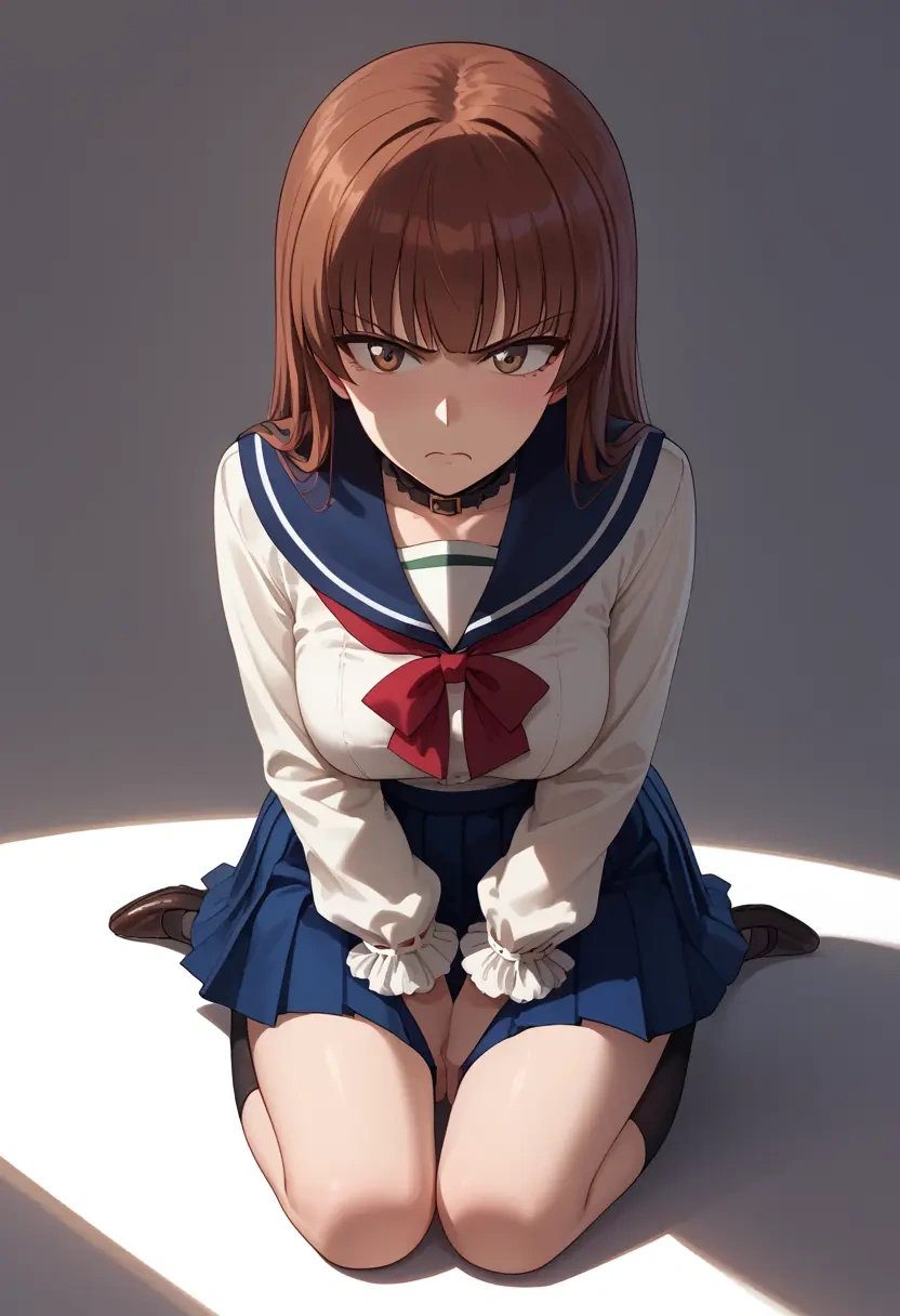 girls_und_panzer,nishizumi_maho,sailor, uniform  - 