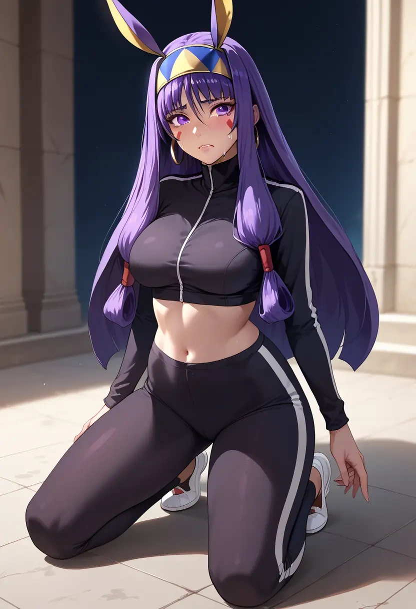 fate_(series),nitocris_(fate),athletic,track suit  - 