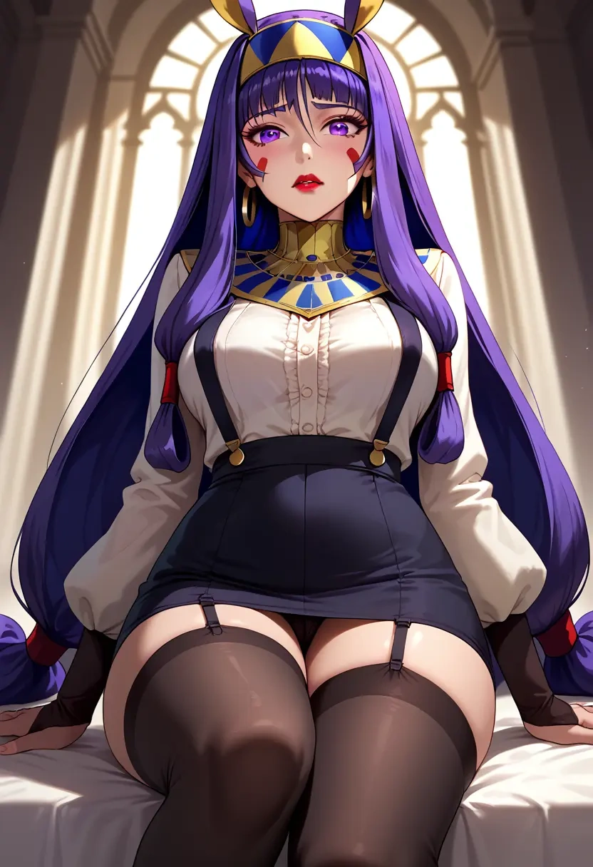 fate_(series),nitocris_(fate),secretary,stockings  - 