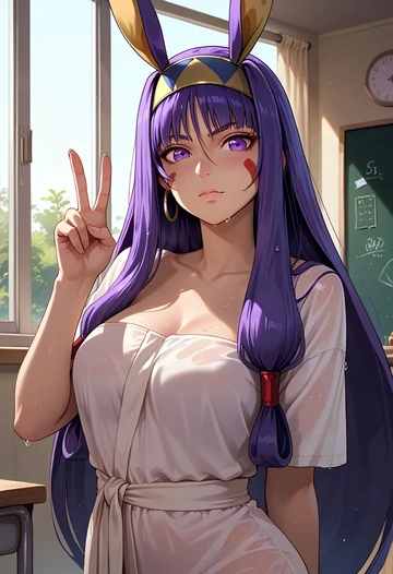 fate_(series),nitocris_(fate),towel,sexy  - AI generated anime art