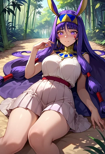 fate_(series),nitocris_(fate),tennis dress,visor,trainers  - AI generated anime art