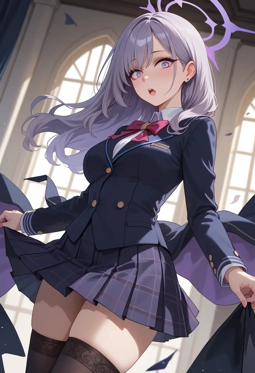 blue_archive,noa_(blue_archive),jk uniform, stockings  - 