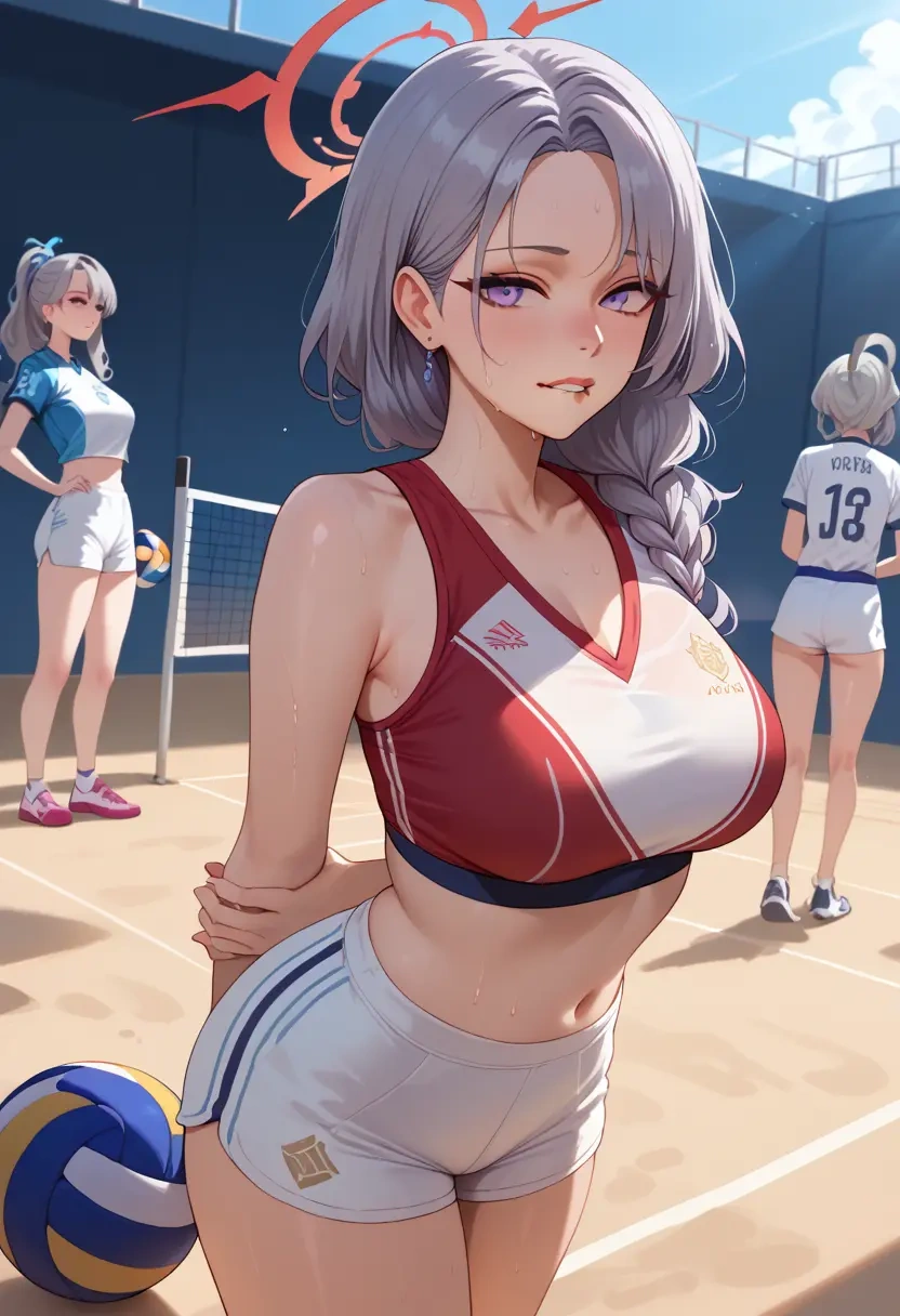 blue_archive,noa_(blue_archive),volleyball uniform  - 