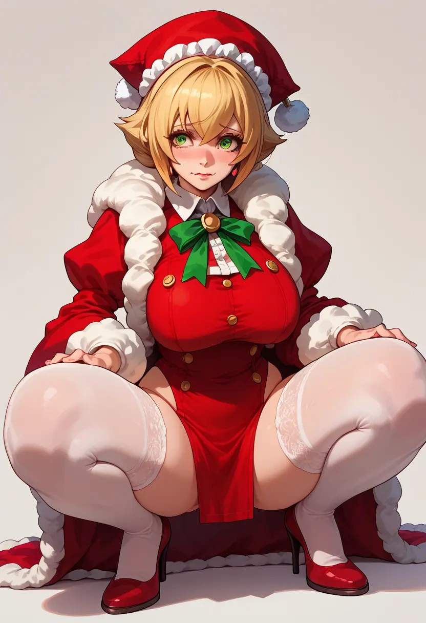 blazblue,noel_vermillion,Christmas,sexy, stockings,  - 