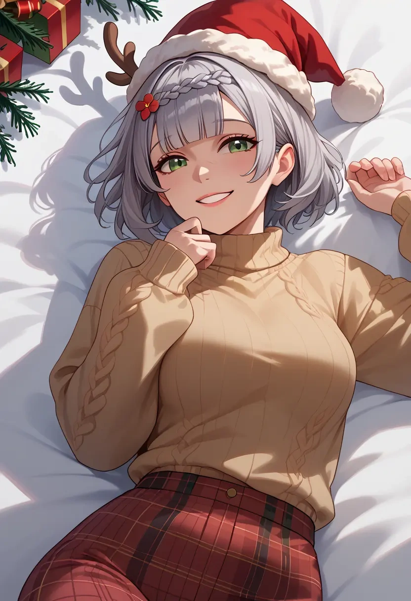 genshin impact,noelle_(genshin_impact),Christmas  - 