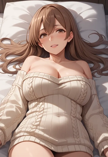 kantai_collection,non-human_admiral_(kancolle),sweater  - AI generated anime art