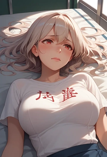 kantai_collection,northern_ocean_princess,handwritten script shirt,dolphin shorts  - AI generated anime art