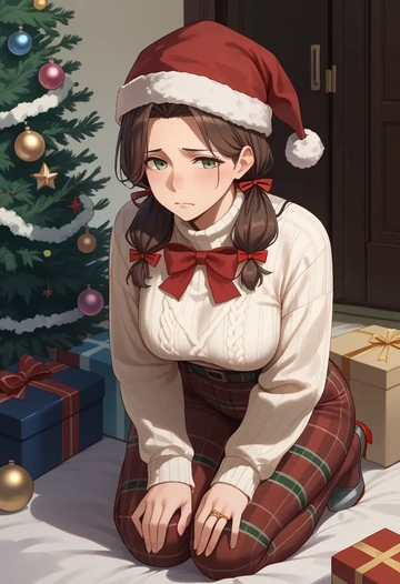 kantai_collection,noshiro_(kancolle),Christmas  - AI generated anime art