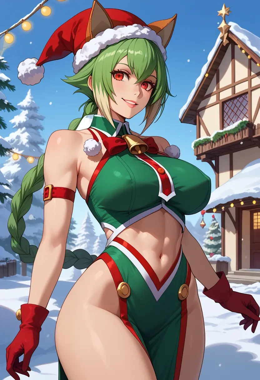 blazblue,nu-13,Christmas,dress  - 