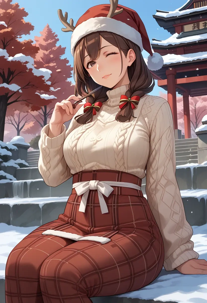 kantai_collection,oboro_(kancolle),Christmas  - 