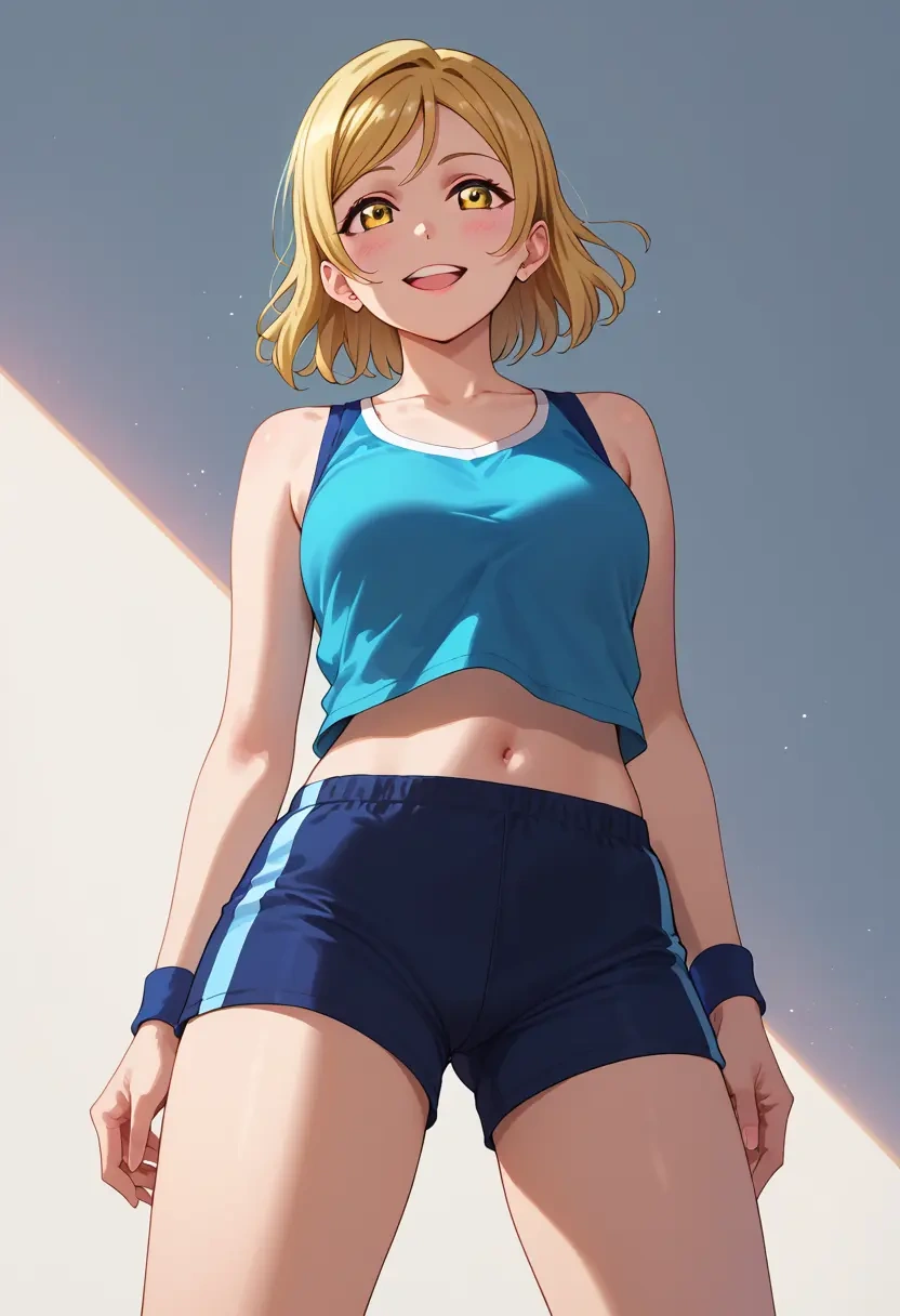 love_live,ohara_mari,athletic,shorts,sexy  - 