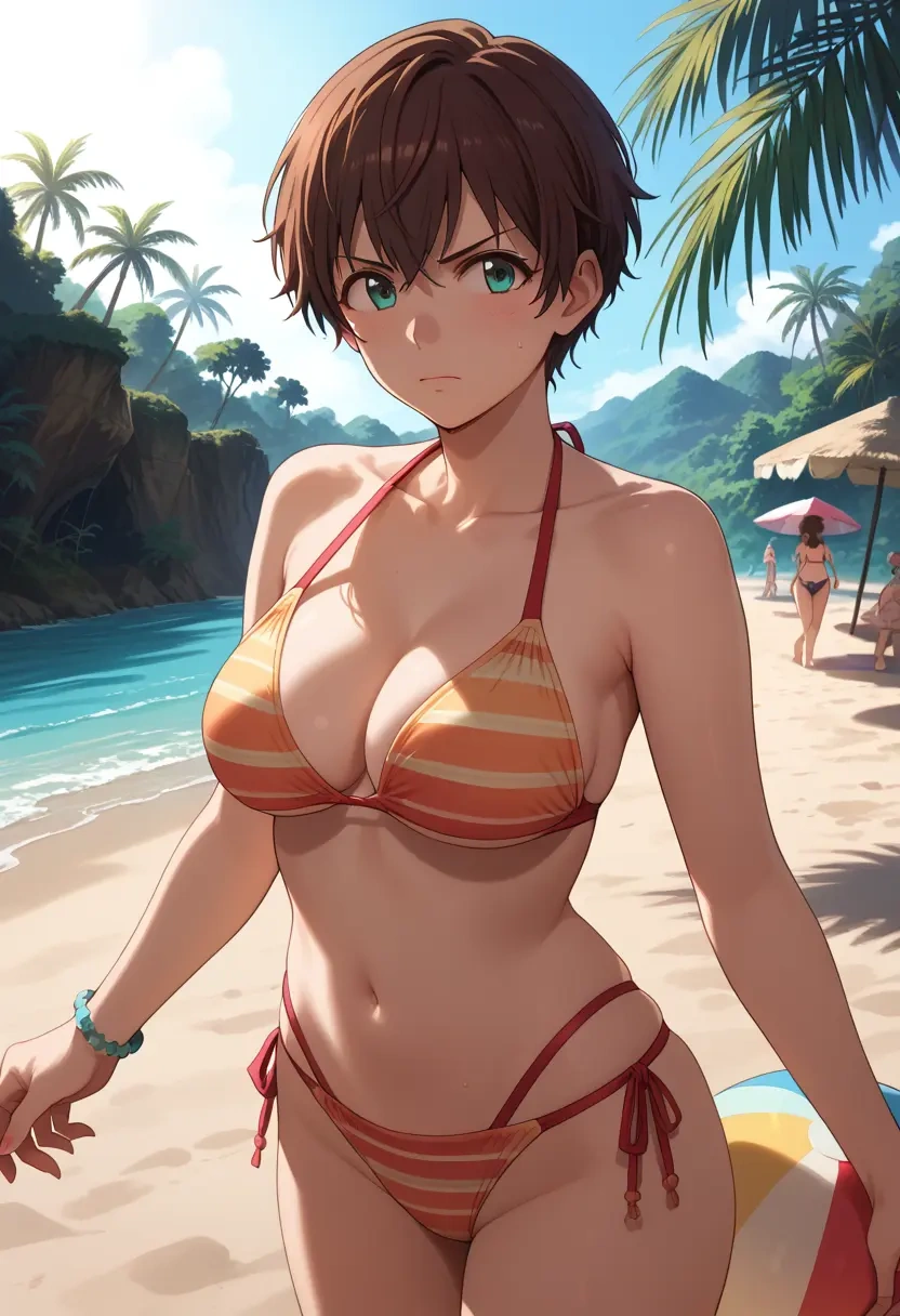 idolmaster,oikawa_shizuku,bikini  - 