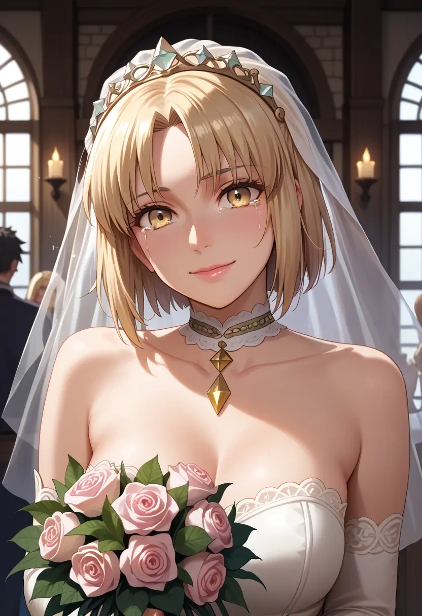 fate_(series),okita_souji_(fate),wedding  - 