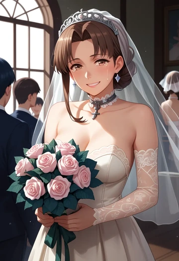 kantai_collection,ooi_(kancolle),wedding  - AI generated anime art