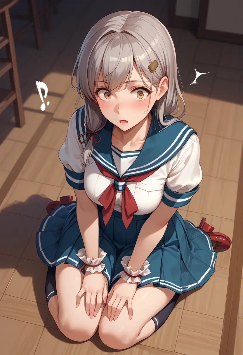 kantai_collection,ooshio_(kancolle),sailor, uniform  - 