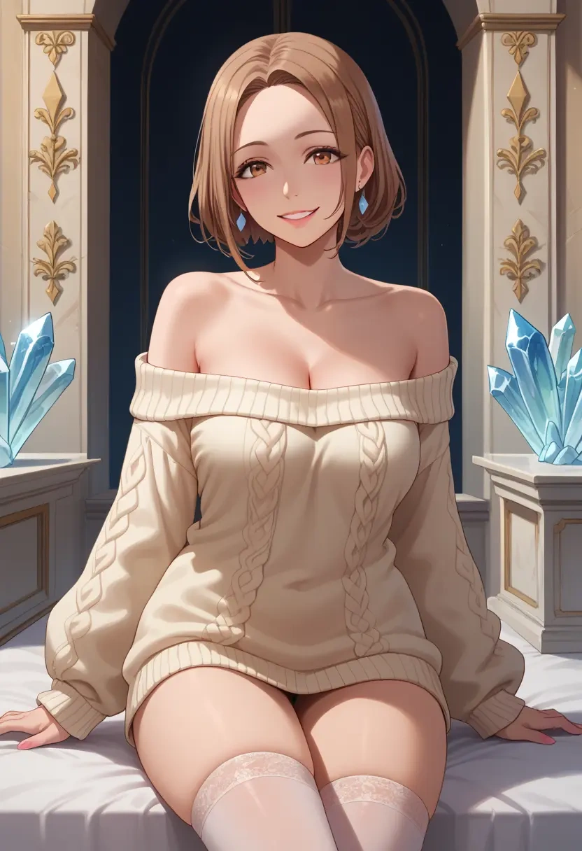 kill_me_baby,oribe_yasuna,off-shoulder,sweater  - 