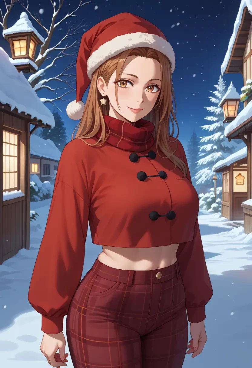 kill_me_baby,oribe_yasuna,Christmas,plaid trousers  - 