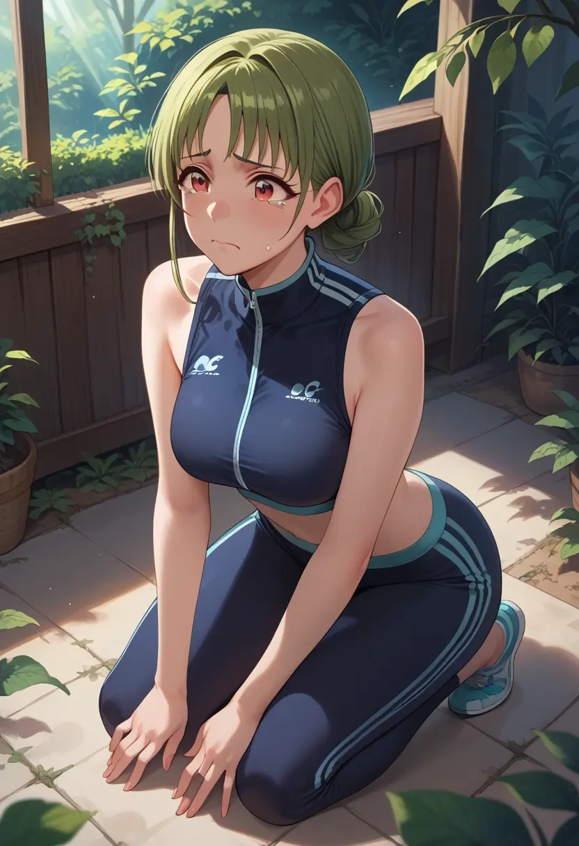 idolmaster,otonashi_kotori,athletic,track suit  - 