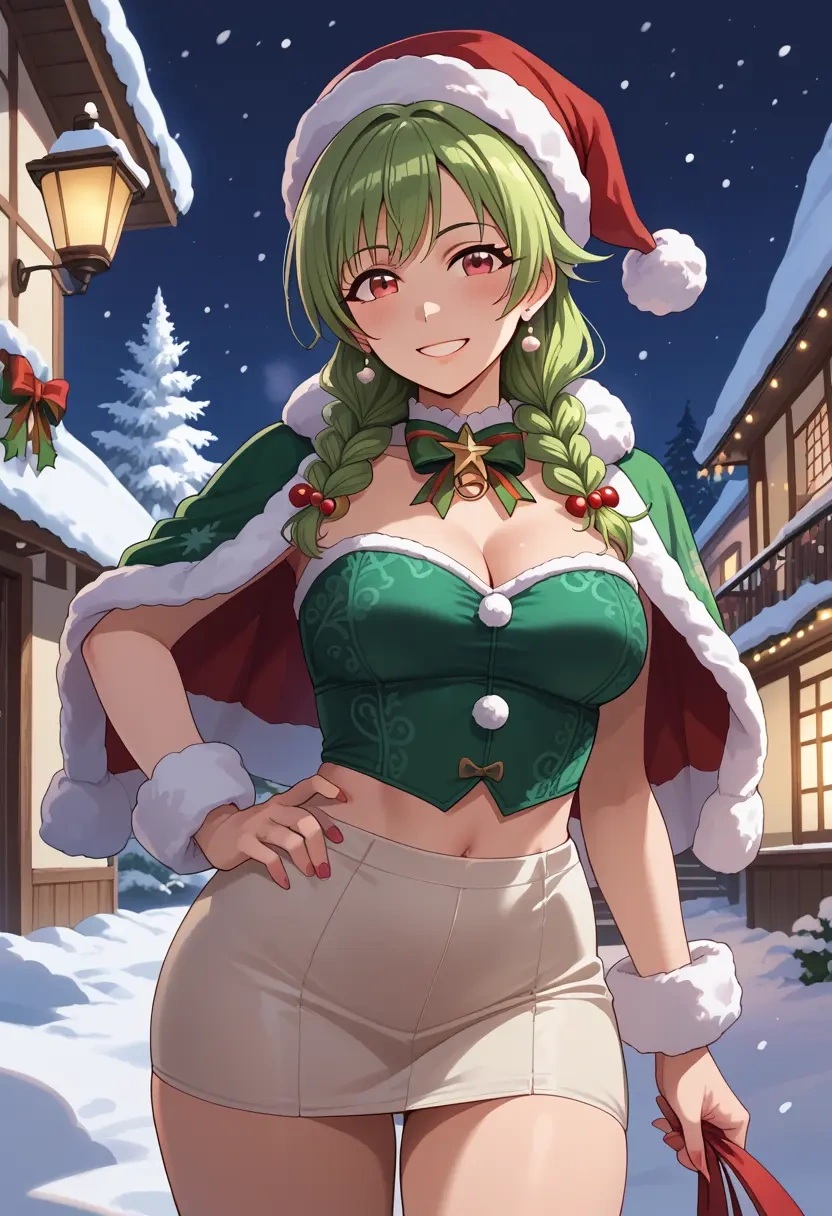 idolmaster,otonashi_kotori,Christmas,dress  - 