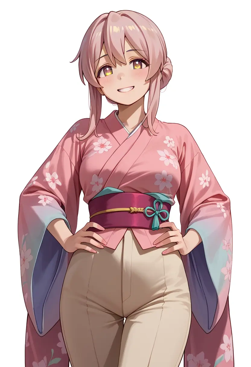 onii_chan_wa_oshimai,oyama_mahiro,kimono,silk,wide-leg trousers  - 