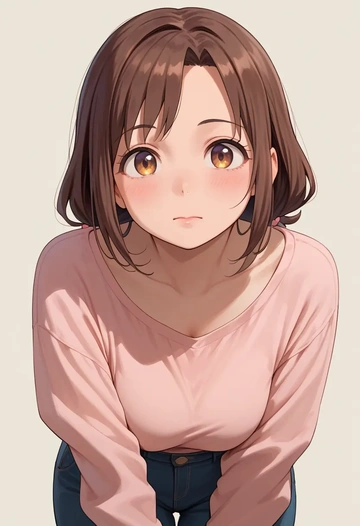 onii_chan_wa_oshimai,oyama_mihari,graphic tee,dolphin shorts  - AI generated anime art