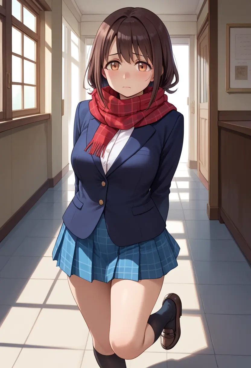 onii_chan_wa_oshimai,oyama_mihari,winter,student uniform,plaid skirt  - 