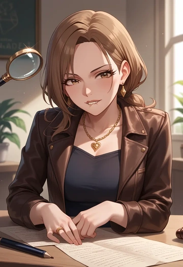 idolmaster,p-head_producer,detective  - AI generated anime art