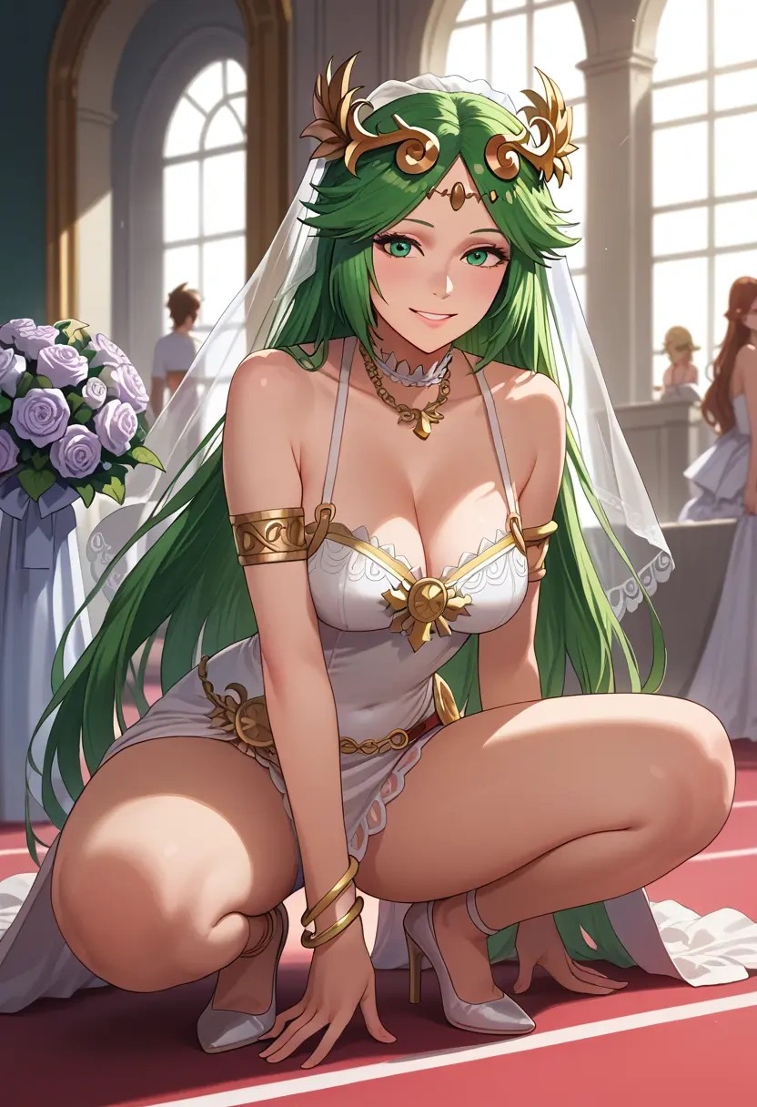 kid_icarus,palutena,wedding  - 