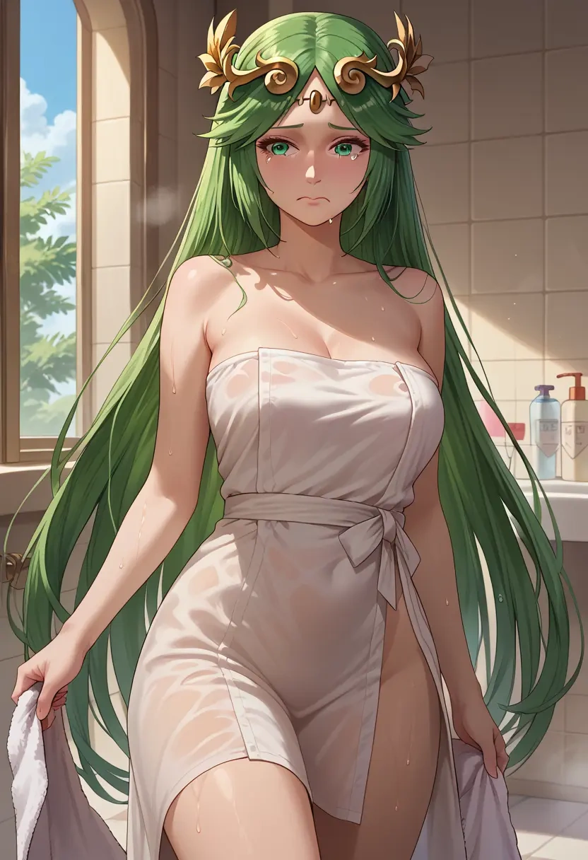 kid_icarus,palutena,towel,sexy  - 