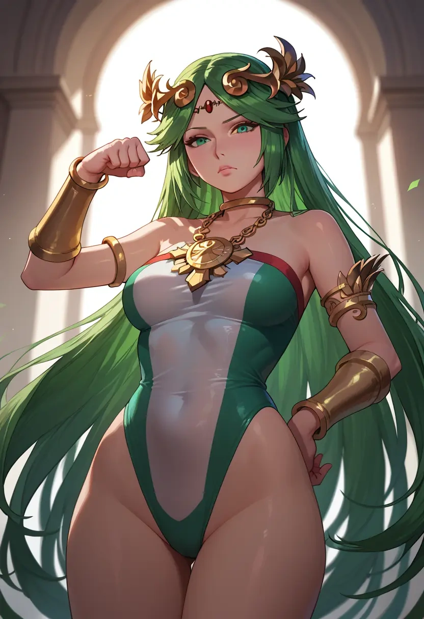 kid_icarus,palutena,swimsuit,sexy  - 