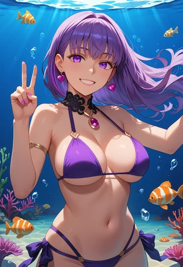 fate_(series),passionlip_(fate),bikini  - AI generated anime art