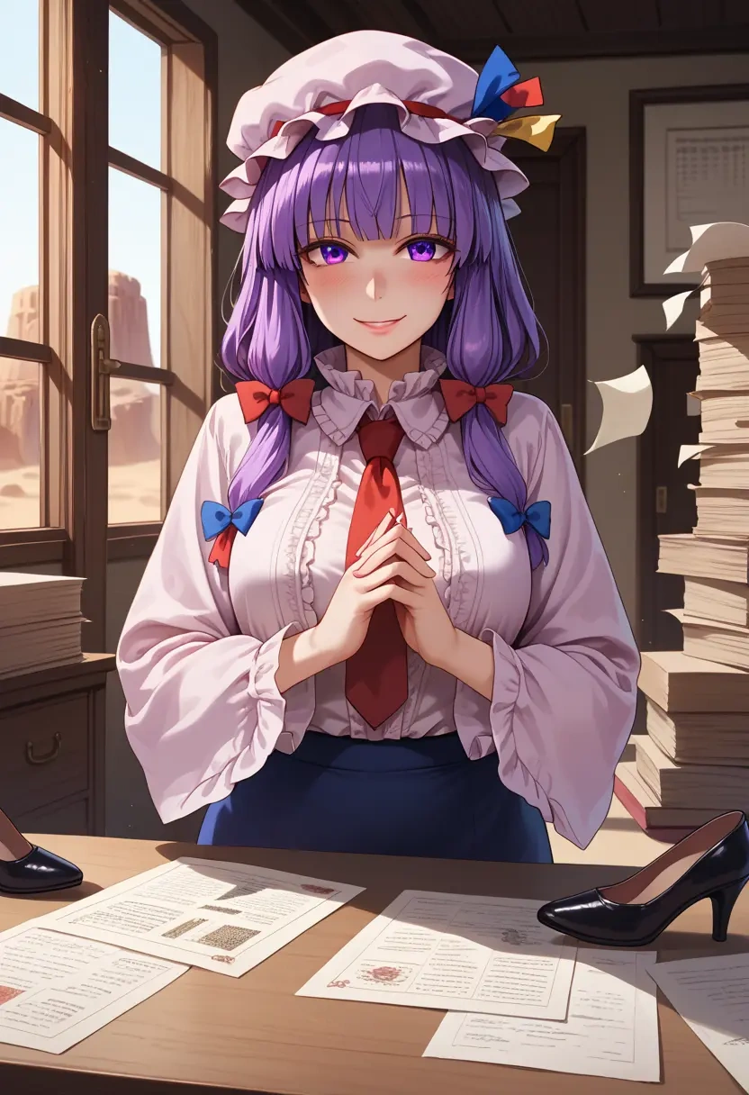 touhou,patchouli_knowledge,OL  - 