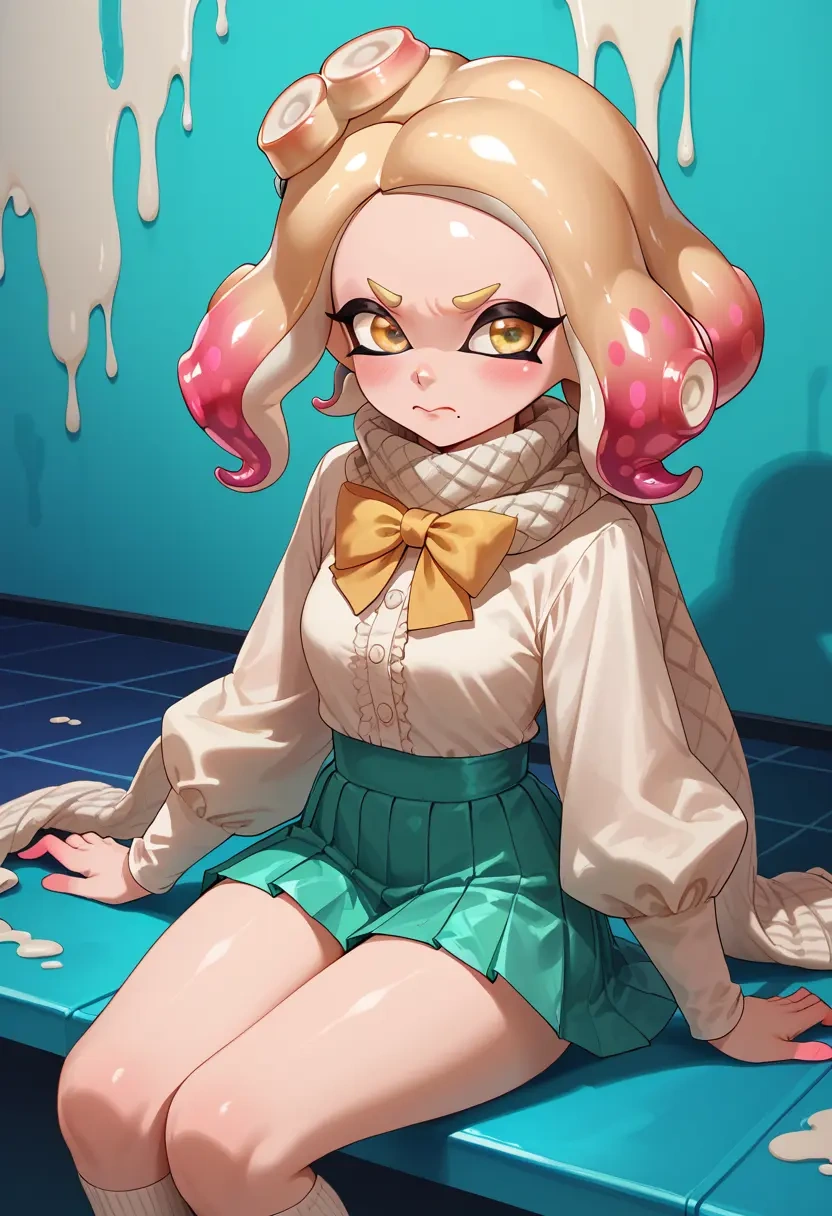 splatoon_(series),pearl_(splatoon),spring,student uniform,blouse  - 