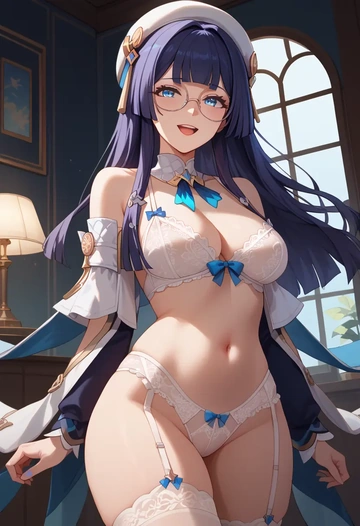 star rail,pela,lingerie  - AI generated anime art