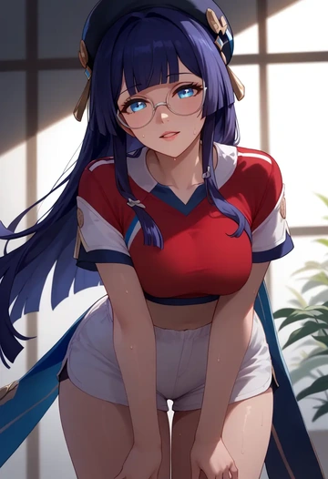 star rail,pela,volleyball uniform  - AI generated anime art