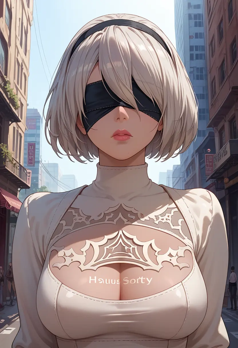 nier_(series),pod_(nier_automata),pajamas  - 