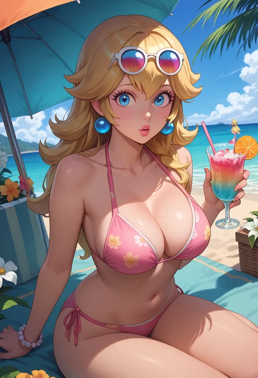 mario_(series),princess_peach,bikini  - 